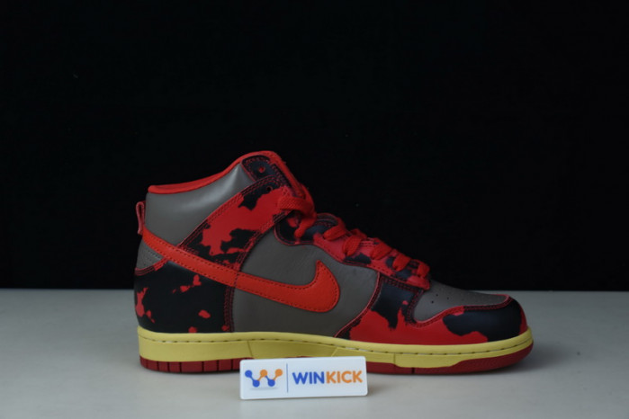 nike dunk high 1985 red acid wash dd9404-600