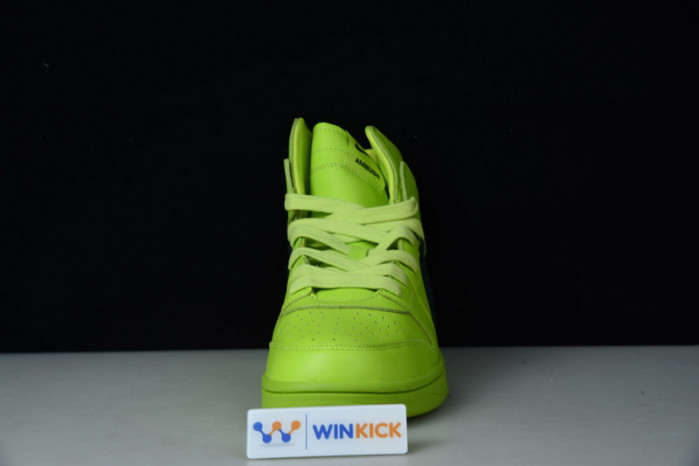 nike dunk high x ambush flash lime - cu7544-300