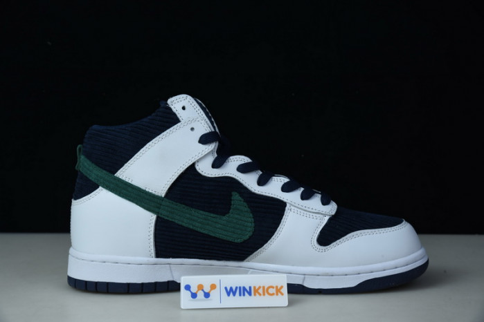 nike dunk high sports specialties white navy dh0953 400