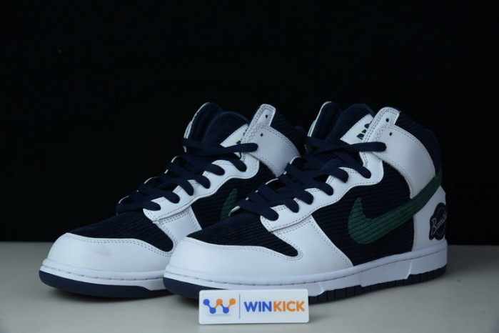 nike dunk high sports specialties white navy dh0953 400