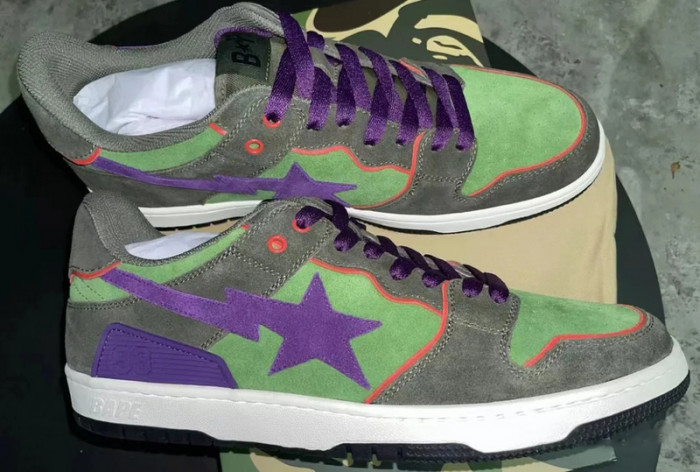 bathing ape low "star" 22021704