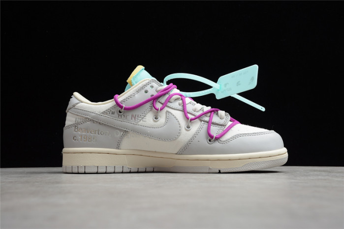 of nike dunk low 01 of 50 ow dm1602-100
