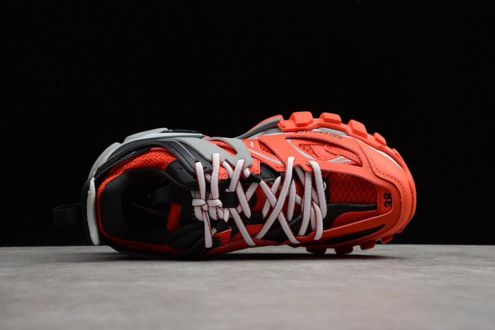 bl tess s. gomma trek low sneakers orange grey 11616