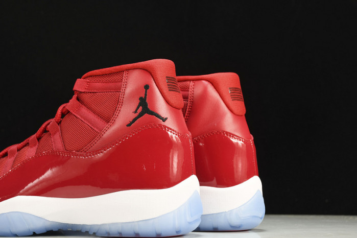 air jordan 11 retro“gym red” mens 378037-623