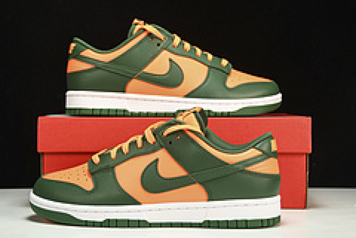 nike dunk low miami hurricanes dd1391-300