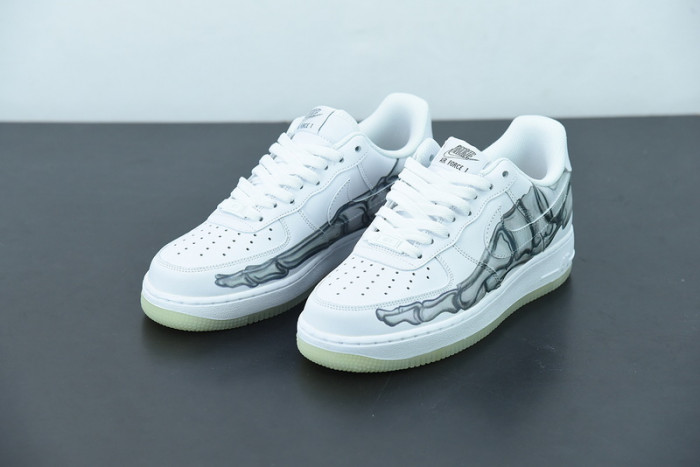 air force 1 low white skeleton halloween (2018) bq7541-100