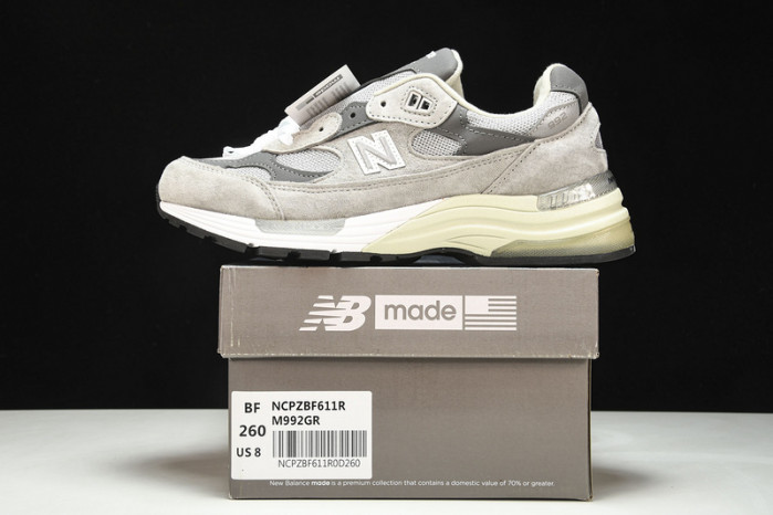 new balance 992 grey m992gr