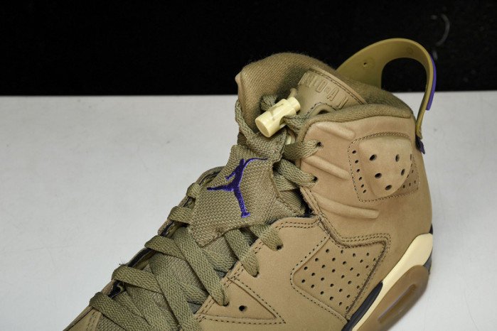 air jordan 6 retro gore-tex brown kelp fd1643-300