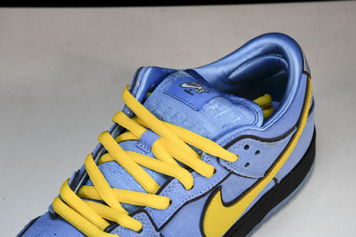 the powerpuff girls x nike sb dunk low “bubbles” fd2631-602