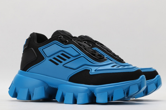 PRAD BLUE BLACK SNEAKERS