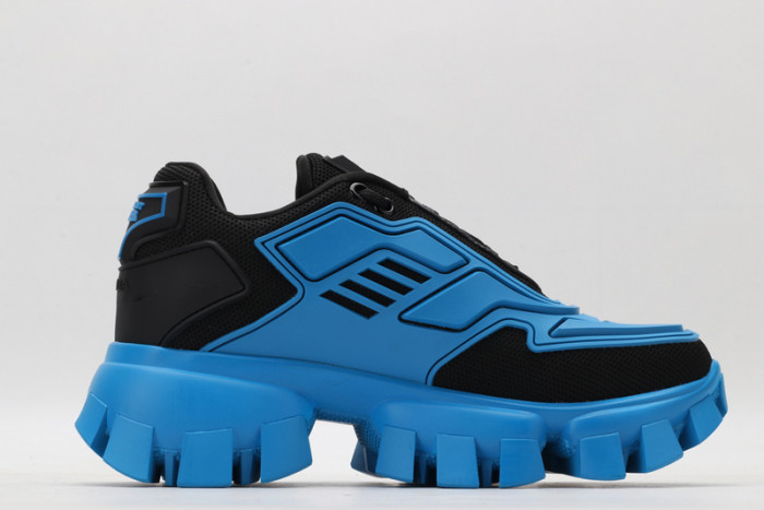 PRAD BLUE BLACK SNEAKERS