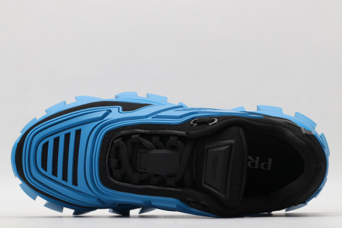 PRAD BLUE BLACK SNEAKERS