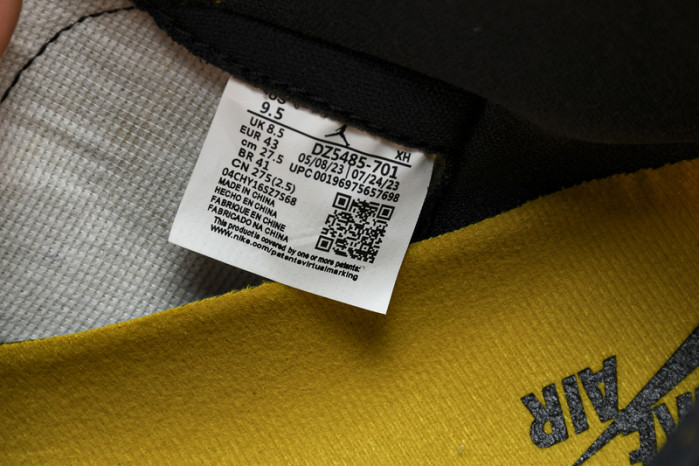 jordan 1 retro high ogyellow ochre dz5485-701