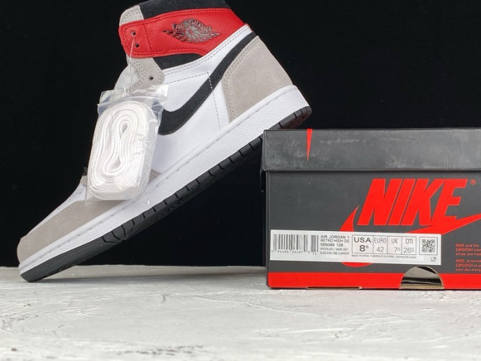 jordan 1 retro high light smoke grey - 555088-126