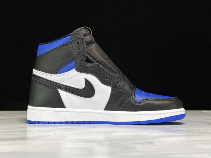 air jordan 1 retro high black game royal - 555088-041‎