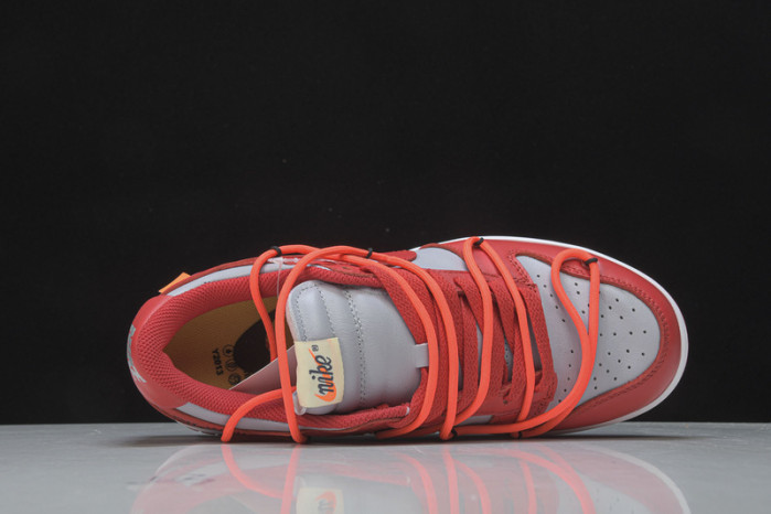 nike dunk low of university red - ct0856-600