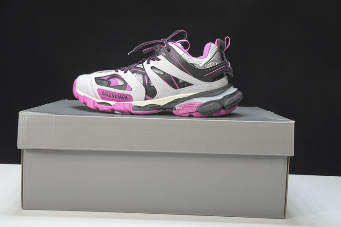 (led) bl track trainers sneaker black pink 062309