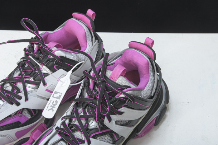 (led) bl track trainers sneaker black pink 062309