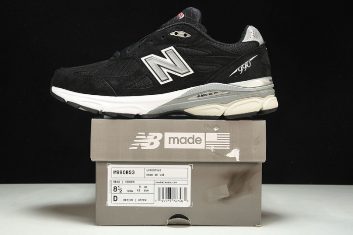 new balance 990v3 black white m990bs3