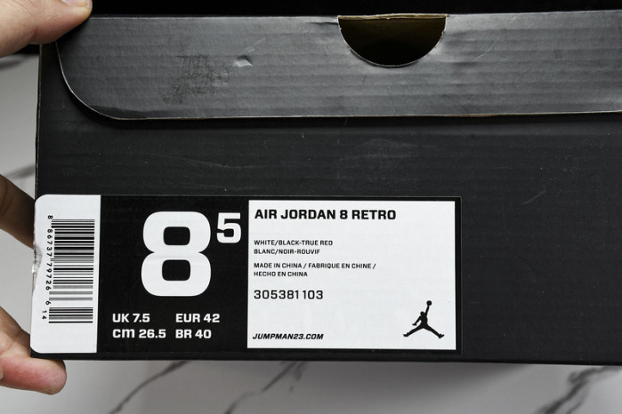 jordan 8 retro bugs bunny 305381-103