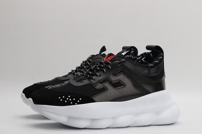 vse chain reaction black sneaker