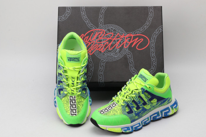 vse chain reaction green sneaker