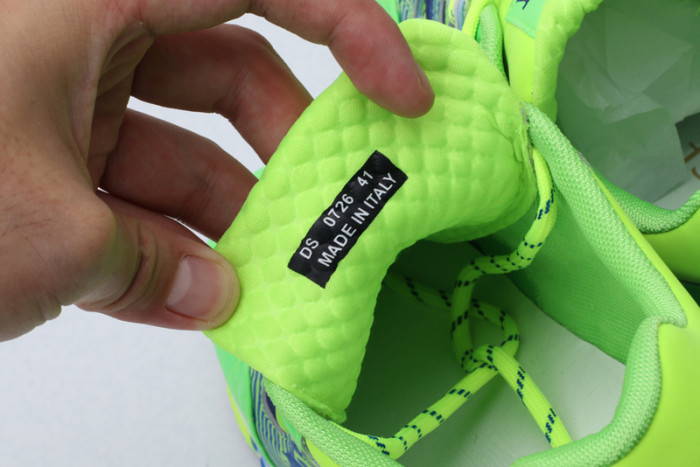 vse chain reaction green sneaker