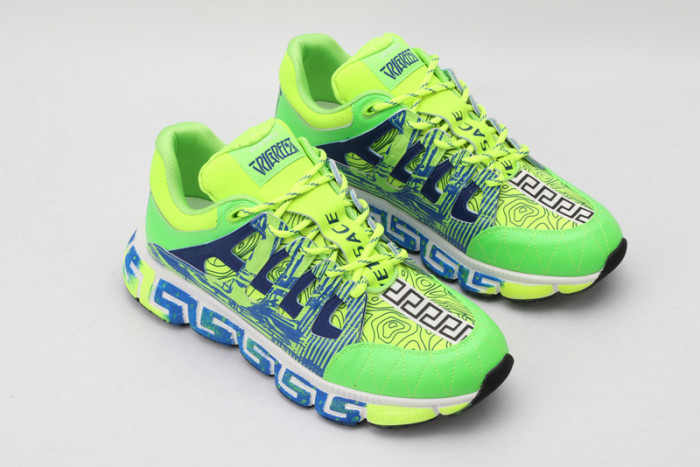 vse chain reaction green sneaker