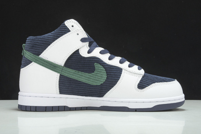 nike dunk high sports specialties white navy dh0953 400