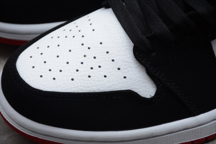 air jordan 1 low black toe 553558-116