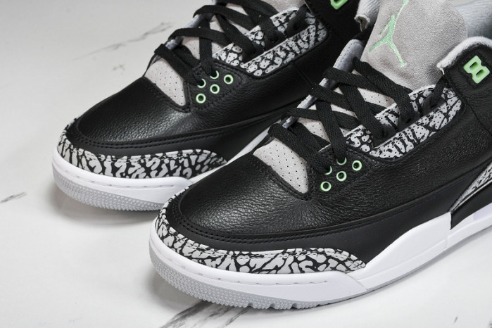 air jordan 3 “green glow” ct8532-031