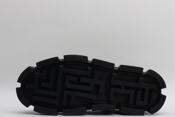 vse chain reaction black sneaker