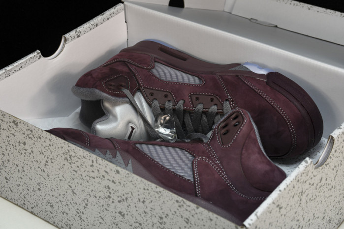 air jordan 5 “burgundy” dz4131-600