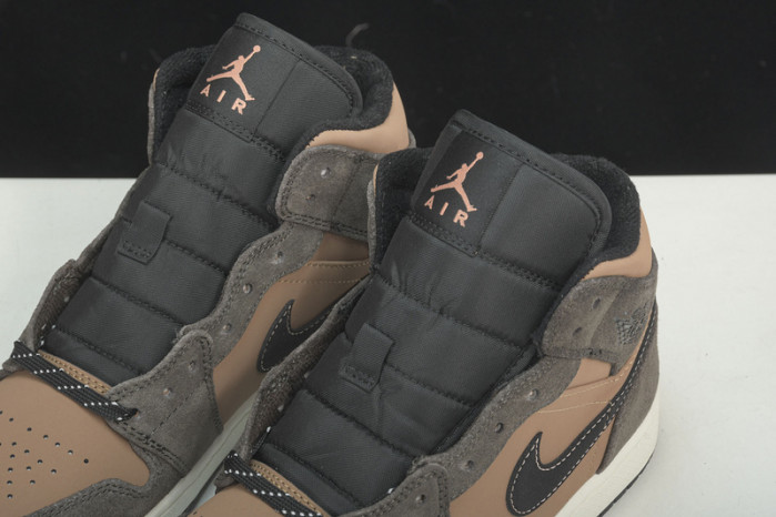 jordan 1 mid se dark chocolate dc7294-200