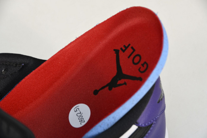 jordan 1 retro low golf "white purple" dd9315-105