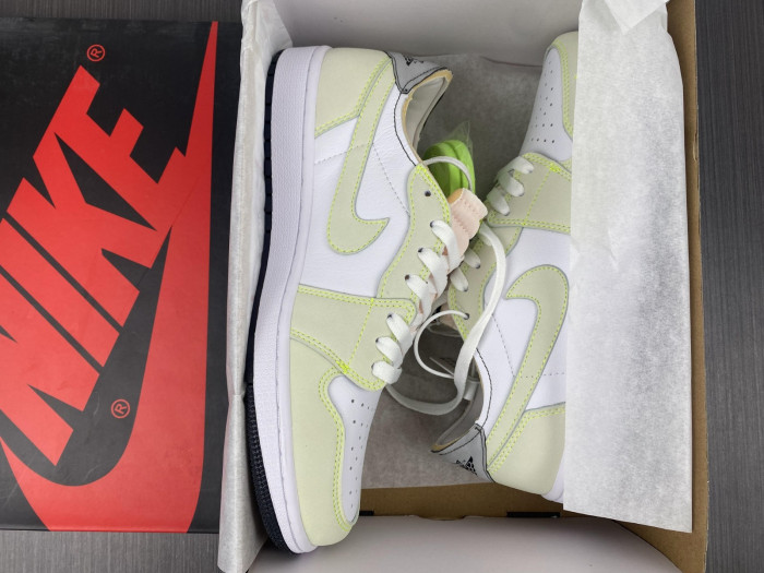 nike air jordan 1 low white-green dm7837-10r
