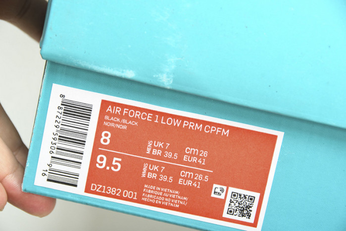 nike air force 1 low T*f*ny & co. 1837 dz1382-001