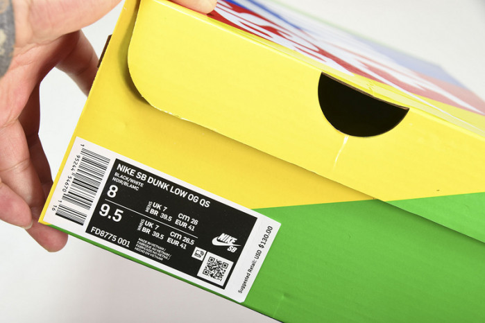 nike sb dunk low "san francisco" fd8775-001