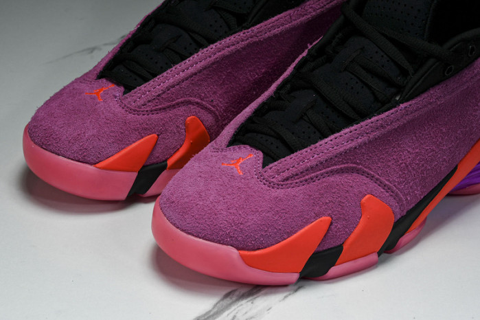 jordan 14 retro low shocking pink (w) dh4121-600