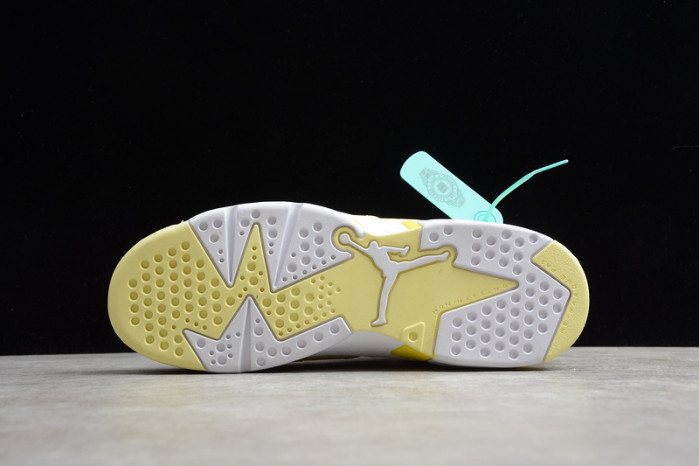 jordan 6 retro dynamic yellow floral 543390-800