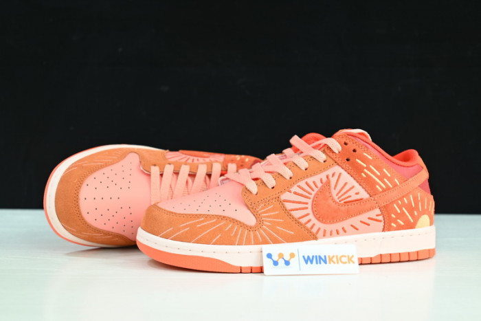 nike dunk low nh "orange-crimson" do6723-800