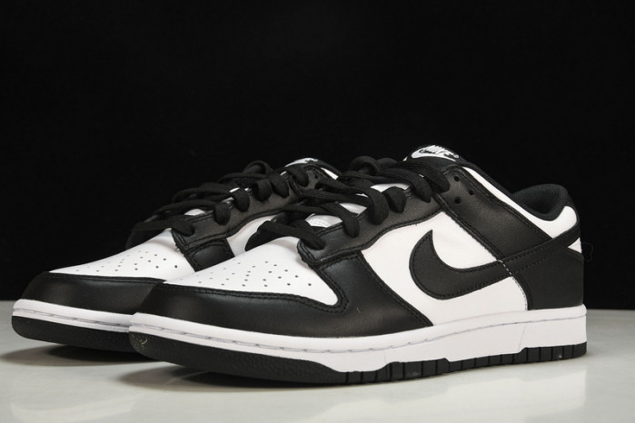 nike dunk low white black dd1391-100