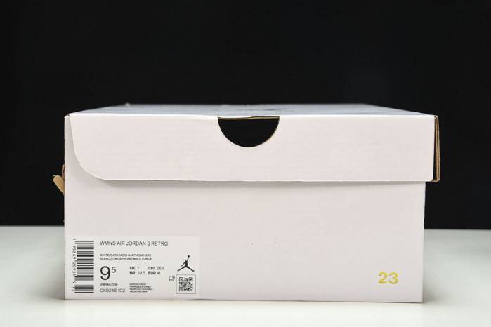 air jordan 3 retro neapolitan dark mocha ck9246-102