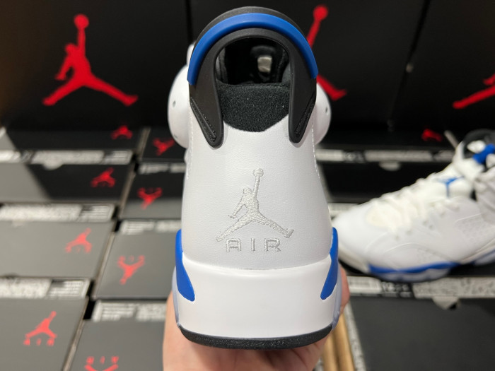 jordan 6 retro sport blue 384664-107