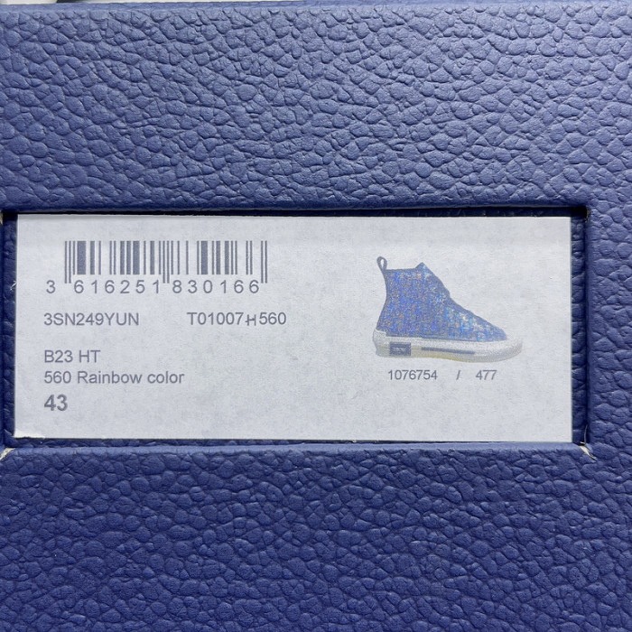 dr b23 high-top sneakers