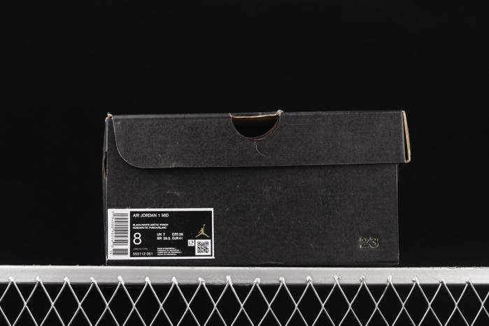 air jordan 1 mid arctic pink black 555112-061