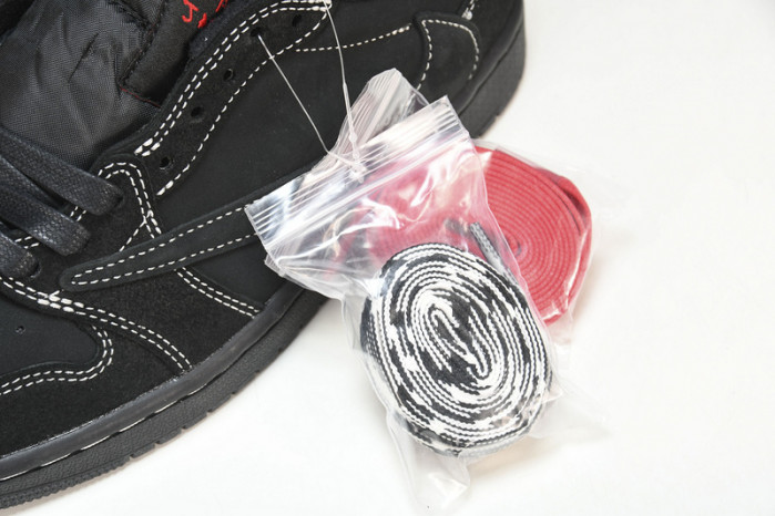 travis scott x air jordan 1 low "black phantom" dm7866-001