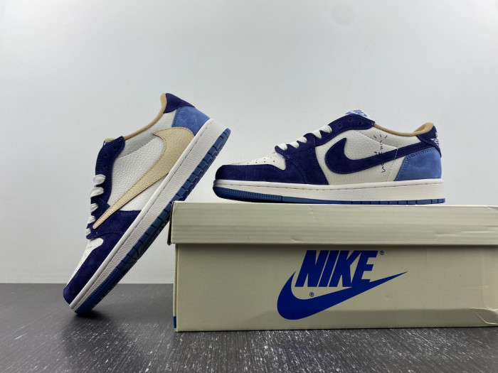 travis scott x air jordan 1 ow dm7866-808