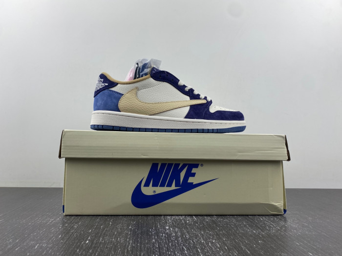 travis scott x air jordan 1 ow dm7866-808