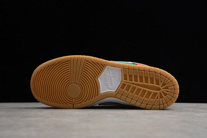 nike sb dunk low red orange green cz5130-600